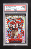 Jerry Rice 2020 Panini Mosaic Men of Mastery Mosaic #MM5 (PSA 10) at PristineAuction.com