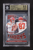 Patrick Mahomes II / Travis Kelce 2024 Donruss Optic Best Tuddys #16 (BGS 9.5) at PristineAuction.com