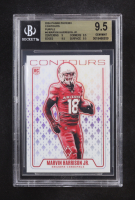 Marvin Harrison Jr. 2024 Panini Phoenix Contours Purple #4 RC (BGS 9.5) at PristineAuction.com
