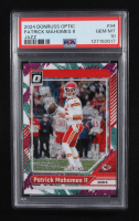 Patrick Mahomes II 2024 Donruss Optic Jazz #94 (PSA 10) at PristineAuction.com