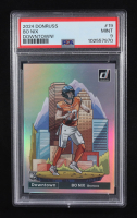 Bo Nix 2024 Donruss Downtown #19 RC (PSA 9) at PristineAuction.com