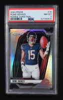 Rome Odunze 2024 Panini Prizm Rookie Variations Prizms Silver #36 RC (PSA 8) at PristineAuction.com