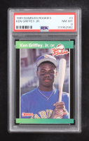 Ken Griffey Jr. 1989 Donruss Rookies #3 RC (PSA 8) at PristineAuction.com