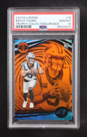 Bryce Young 2023 Panini Illusions Orange #15 RC (PSA 10) at PristineAuction.com