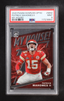 Patrick Mahomes II 2020 Donruss Optic My House #2 (PSA 9) at PristineAuction.com