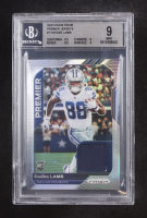 CeeDee Lamb 2020 Panini Prizm Premier Jerseys #7 RC (BGS 9) at PristineAuction.com