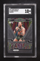 Conor McGregor 2021 Panini Prizm UFC Fearless #1 (SGC 10) at PristineAuction.com