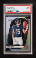 Rome Odunze 2024 Panini Prizm Rookie Variation SIlver #36 RC (PSA 9) at PristineAuction.com