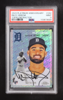 Riley Greene 2023 Topps Chrome Platinum Anniversary Topps Refractor #332 RC #374/499 (PSA 9) at PristineAuction.com