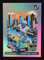 Tyreek Hill 2024 Donruss Optic Downtown! #3 at PristineAuction.com