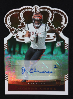 Ja'Marr Chase 2021 Panini Chronicles Crown Royale Autograph Bronze #24 RC #27/49 at PristineAuction.com