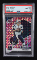 Tom Brady 2021 Panini Mosaic Mosaic Camo Pink #186 (PSA 10) at PristineAuction.com