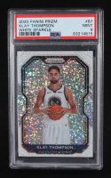 Klay Thompson 2020 Panini Prizm White Sparkle Prizm #87 (PSA 9) at PristineAuction.com