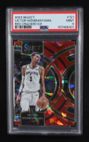 Victor Wembanyama 2023-24 Select Prizms Red Cracked Ice #121 RC (PSA 9) at PristineAuction.com