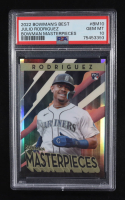 Julio Rodriguez 2022 Bowman's Best Bowman Masterpieces #10 RC (PSA 10) at PristineAuction.com