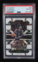 Ja Morant 2023 Select White Disco #65 #17/75 (PSA 10) at PristineAuction.com