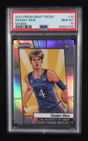 Gradey Dick 2023 Panini Prizm Draft Picks Manga #10 RC (PSA 10) at PristineAuction.com