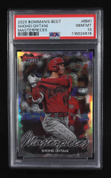 Shohei Ohtani 2023 Bowman's Best Bowman Masterpieces #BM1 (PSA 10) at PristineAuction.com