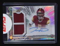 Jayden Daniels 2024 Topps Resurgence Amped Up Rookie Patch Autographs #AUJD RC at PristineAuction.com