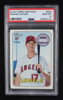 Shohei Ohtani 2018 Topps Heritage #600 RC (PSA 10) at PristineAuction.com
