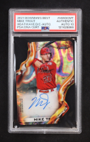 Mike Trout 2021 Bowman's Best Heatwave Die Cut Autographs #HWDCMT #37/50 (PSA Authentic | Auto Grade 10) at PristineAuction.com