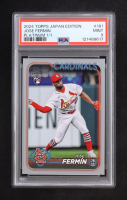 Jose Fermin 2024 Topps Japan Edition Platinum #181 RC #1/1 (PSA 9) at PristineAuction.com
