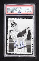 Aaron Judge 2018 Topps Heritage 1969 Topps Deckle Edge #4 (PSA 10) at PristineAuction.com