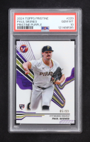 Paul Skenes 2024 Topps Pristine Pristine Purple #229 RC #85/99 (PSA 10) at PristineAuction.com