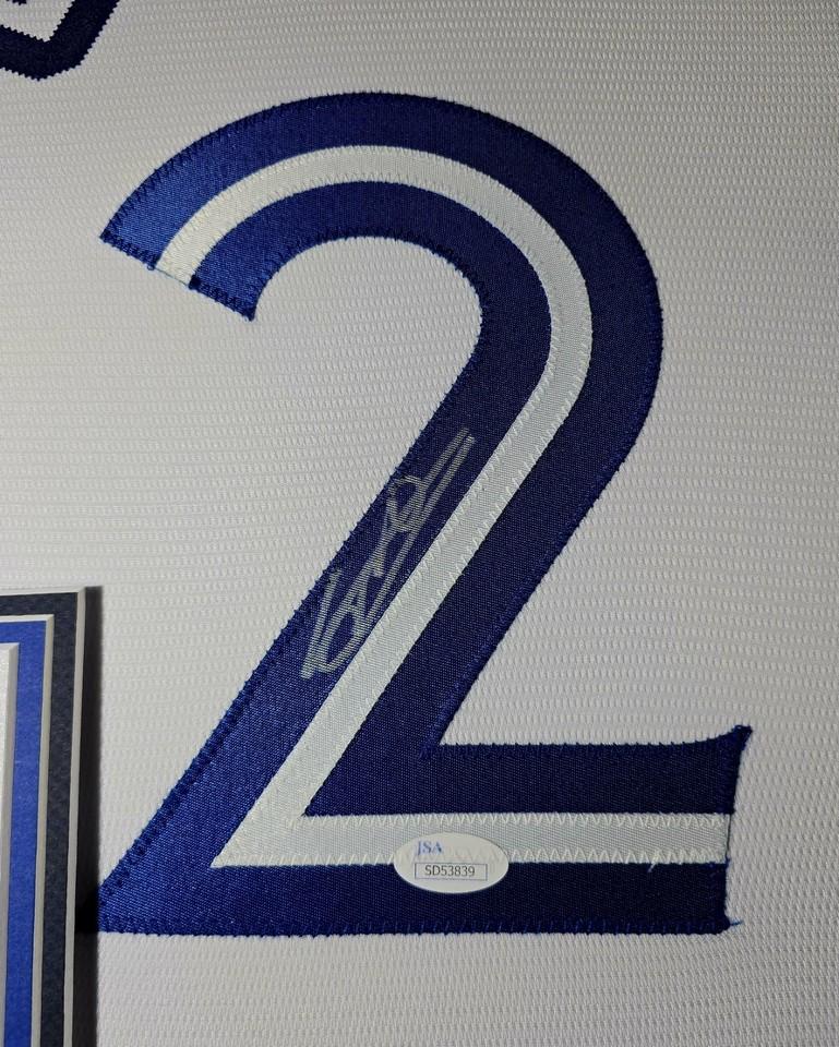 Vladimir Guerrero Jr. Signed Blue Jays Custom Framed LED Jersey Display (JSA) at PristineAuction.com Vladimir Guerrero Jr. Signed Blue Jays Custom Framed LED Jersey Display (JSA) at PristineAuction.com