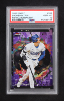 Shohei Ohtani 2024 Finest Purple Refractors #286 #033/125 (PSA 10) at PristineAuction.com