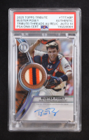 Buster Posey 2025 Topps Tribute Tribute to Threads Autograph Relics #TTTABP #10/50 (PSA Authentic | Auto Grade 10) at PristineAuction.com