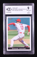 Shohei Ohtani 2018 Leaf National Convention #37 RC (BCCG 9) at PristineAuction.com