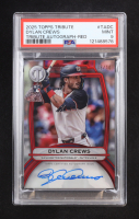 Dylan Crews 2025 Topps Tribute Autographs Red #TADC #06/10 RC (PSA 9) at PristineAuction.com