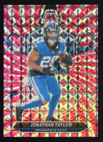 Jonathan Taylor 2024 Panini Mosaic Mosaic Pink Swirl #93 #10/13 at PristineAuction.com