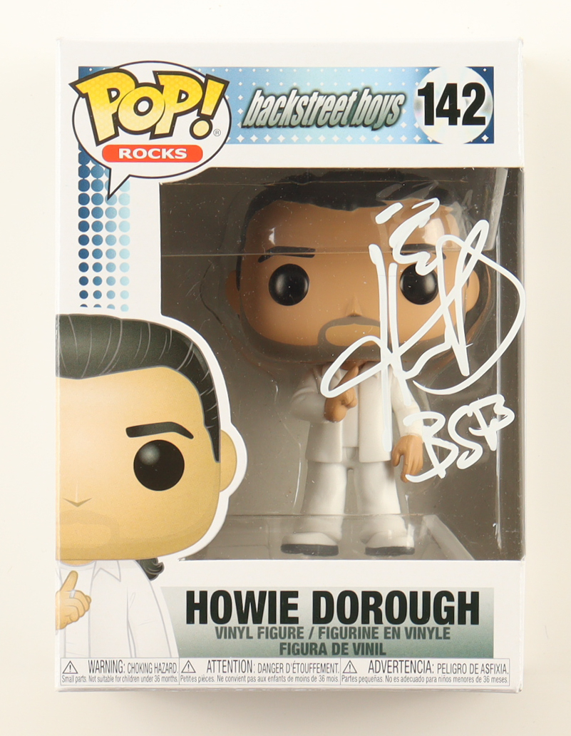 Howie Dorough Signed "Backstreet Boys" #142 Funko Pop! Vinyl Figure Inscribed "BSB" (ACOA) at PristineAuction.com Howie Dorough Signed "Backstreet Boys" #142 Funko Pop! Vinyl Figure Inscribed "BSB" (ACOA) at PristineAuction.com