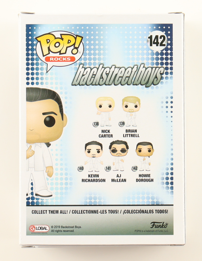 Howie Dorough Signed "Backstreet Boys" #142 Funko Pop! Vinyl Figure Inscribed "BSB" (ACOA) at PristineAuction.com Howie Dorough Signed "Backstreet Boys" #142 Funko Pop! Vinyl Figure Inscribed "BSB" (ACOA) at PristineAuction.com