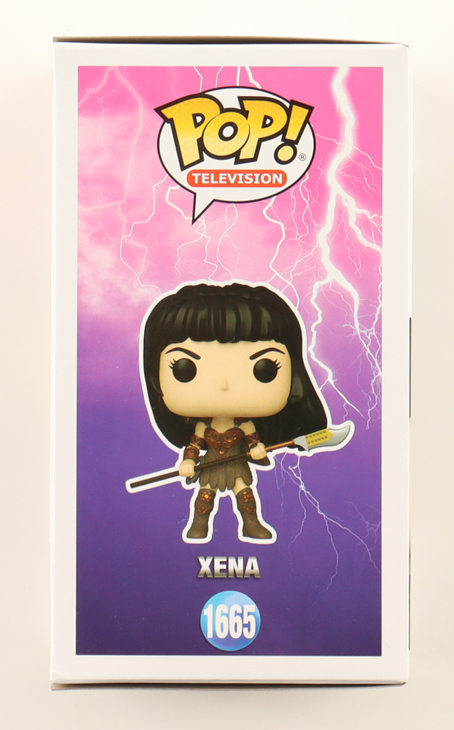 Lucy Lawless Signed "Xena: Warrior Princess" #1665 Xena Funko Pop! Vinyl Figure (PSA) at PristineAuction.com Lucy Lawless Signed "Xena: Warrior Princess" #1665 Xena Funko Pop! Vinyl Figure (PSA) at PristineAuction.com