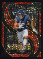 D.J. Moore 2024 Select Prizm Red Disco #151 #45/49 at PristineAuction.com