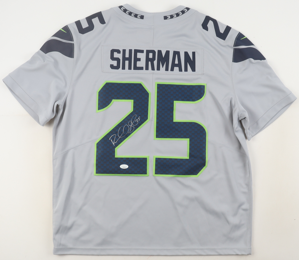 Richard Sherman Signed Seahawks Nike Authentic Jersey (JSA) at PristineAuction.com Richard Sherman Signed Seahawks Nike Authentic Jersey (JSA) at PristineAuction.com