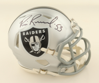 Bill Romanowski Signed Raiders Speed Mini Helmet (Beckett) at PristineAuction.com