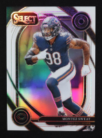 Montez Sweat 2024 Panini Select Club Level White Prizm #284 #12/35 at PristineAuction.com