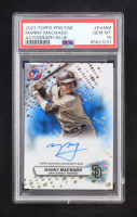 Manny Machado 2023 Topps Pristine Autograph Blue #PAMM #46/75 (PSA 10) at PristineAuction.com
