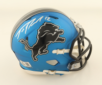 Tim Patrick Signed Lions Alternate Speed Mini Helmet (Beckett) at PristineAuction.com