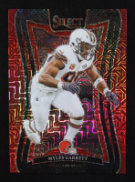 Myles Garrett 2024 Panini Select Suite Level Red Prizm #366 #31/49 at PristineAuction.com