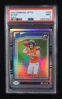 Bo Nix 2024 Donruss Optic Holo #209 RR RC (PSA 9) at PristineAuction.com