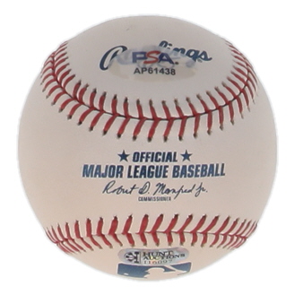 Andrew McCutchen Signed OML Baseball Inscribed "2013 NL MVP" (PSA) at PristineAuction.com Andrew McCutchen Signed OML Baseball Inscribed "2013 NL MVP" (PSA) at PristineAuction.com