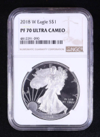 2018-W American Silver Eagle (NGC PF70 Ultra Cameo) at PristineAuction.com