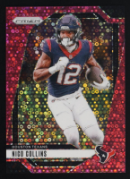 Nico Collins 2024 Panini Prizm Prizms No Huddle Pink #113 #24/25 at PristineAuction.com