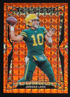 Jordan Love 2024 Panini Obsidian International Orange Mosaic #68 #19/24 at PristineAuction.com