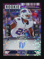 Ray Davis 2024 Panini Contenders Optic Purple Rookie Ticket #137 RC #12/27 at PristineAuction.com